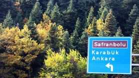 Karabük'te Sonbahar Renkleri: Orman Denizi Havadan Görüntülendi