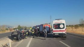 Konya'da Trafik Kazası: 3 Yaralı