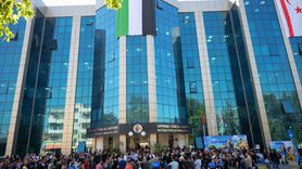 Lefkoşa Türk Belediyesi Gazze İçin Filistin Bayrağı Astı