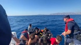 Marmaris Açıklarında Düzensiz Göçmen Kurtarma Operasyonu