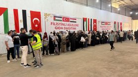 Mısır'a Sığınan Gazzeli Ailelere Yardım Eli