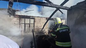 Muğla'da Müstakil Ev Yangını