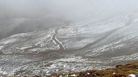 Muş'ta Kar ve Sis Etkisi