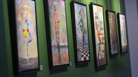 Nazende Yücel'in 'Renkler ve Kadınlar' Sergisi Ankara'da Açıldı