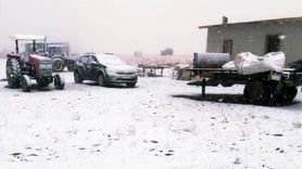 Niğde'nin Yüksek Kesimlerine İlk Kar