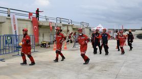 Samsun'da 7.4 Büyüklüğünde Deprem Tatbikatı Gerçekleştirildi