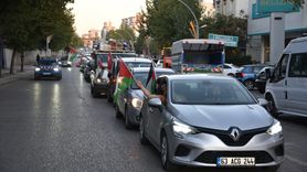 Şanlıurfa'da Küresel Sumud Filosu'na Yönelik Saldırılara Tepki Gösterildi