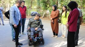 Siirt'te Engelli Genç İçin Özel Tekerlekli Sandalye Desteği