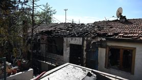 Sincan'da Gecekondu Yangını