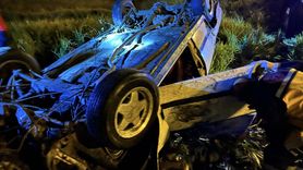 Sinop'ta Otomobil Devrildi: 1 Ölü, 1 Yaralı