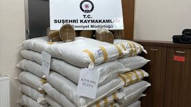 Sivas'ta 900 Kilogram Kaçak Tütün Operasyonu