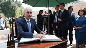 TBMM Başkanı Kurtulmuş, Muhammed İkbal'in Kabrini Ziyaret Etti