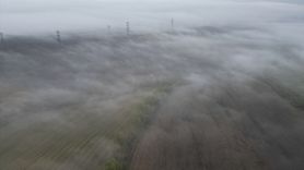 Tekirdağ'da Sis Ulaşımı Olumsuz Etkiledi