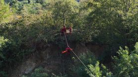 Trabzon'da Sel ve Heyelan Tatbikatları