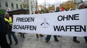 Viyana'da Barış İçin Gösteri Düzenlendi