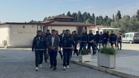 Yalova Göç İdaresi Müdürü ve 8 Şüpheli Adliye Önünde