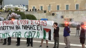 Yunanistan'dan Filistin'e Destek Gösterisi