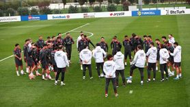 A Milli Takım, 15 Kasım Bulgaristan Maçı Öncesi Riva'da Hazırlıklarını Sürdürüyor