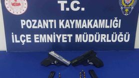 Adana'da Ruhsatsız Tabancalar Ele Geçirildi