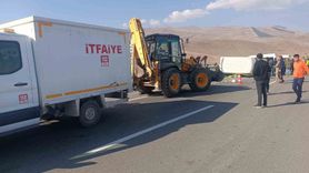 Ağrı’da Iğdır-Doğubayazıt yolunda kaza: 1 ölü, 2 ağır yaralı