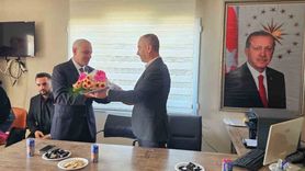 AK Parti Dikili İlçe Teşkilatı'nda başkanlık değişimi