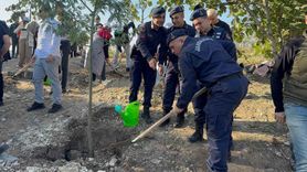 Alaplı'da 'Geleceğe Nefes' için fidan dikimi