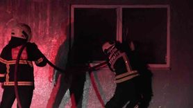 Amasya'da Soğan Deposunda Yangın Çıktı