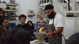 Anadolu Üniversitesi'nde İbrahim Yıldızbaş ile Seramik Çalıştayı