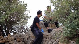 Antalya'da falez kenarında güvenlik müdahalesi: Sağlık çalışanı ikna etti