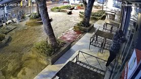 Antalya'da Hırsızlık Olayı: Güvenlik Kamerasını Kapatıp Kaçtı