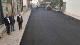 Araban'da içme suyu yenilendi, sıcak asfalt çalışmaları başladı