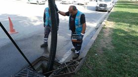 ASAT, Kepez’de yağmur suyu hatlarını kış öncesi temizliyor