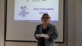 Atakum'da afet bilinçlendirme eğitimleri İstiklal Mahallesi'nde gerçekleştirildi