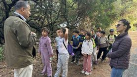 Aydın’da öğrenciler Doğa Eğitim Merkezi’nde yaban hayatını tanıdı