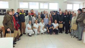 Balıkesir'in Burhaniye ilçesinde huzurevi ziyareti