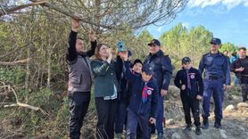 Bartın'da Milli Ağaçlandırma Günü'nde 3 bin 500 fidan dikildi