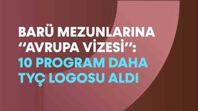 BARÜ'de 10 program TYÇ logosu alarak program sayısı 29'a yükseldi