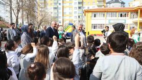 Başkan Palancıoğlu Esentepe Mumcular İlkokulu Öğrencileriyle Buluştu