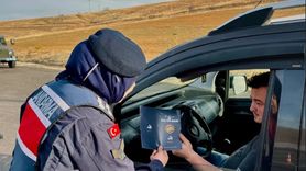 Bayburt'ta sürücülere kadına yönelik şiddetle mücadele farkındalığı