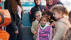 Bayırköy'de 4-6 Yaş Kur'an Kursu Öğrencileri 112 Acil Komuta Merkezi'ni Gezdi