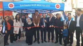 Bayraklı Müftülüğü'nden Gazze için hayır sergisi