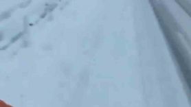 Bingöl'ün yüksek kesimlerinde kar etkili oldu