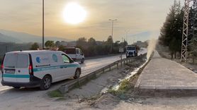 Bostanbükü'nde Yürütülen Çalışma Sırasında Patlayan Doğal Gaz Borusu Endişe Yarattı