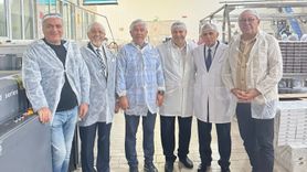 Bursa iş dünyası İlka Şekerleme'nin kestane şekeri üretimini inceledi