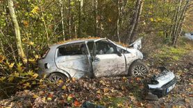 Bursa-Orhaneli Yolu'nda 50 metre arayla iki kaza: Aynı aileden 3 yaralı