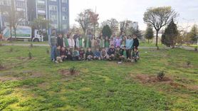 Çayırova'da öğrenciler fidan dikti, doğa bilinci kazandı