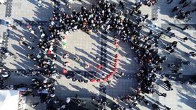 Düzce'de Filistin'e Destek Etkinliği İlgi Topladı