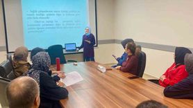 Düzce'de sağlık çalışanlarına Beyaz Kod ve iş sağlığı güvenliği eğitimi