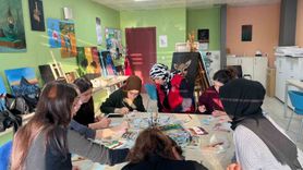 Düzce Üniversitesi'nde Sulu Boya Ayraç Atölyesi