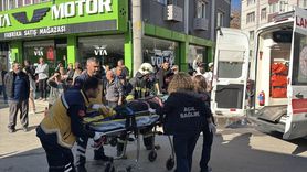 Edirne'de Fırına Giren Otomobil Kazasında 4 Yaralı